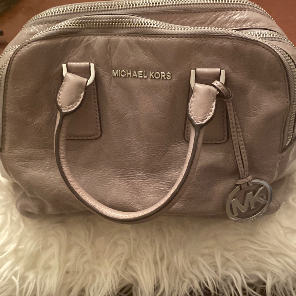 Leather Michael Kors purse!
